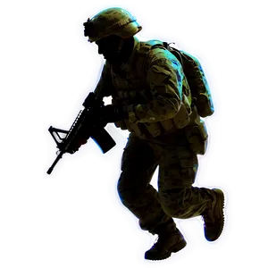Soldier Silhouette Png Hab66 PNG Image