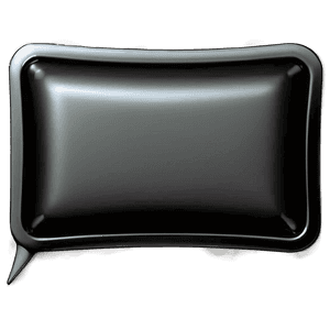 Solid Black Rectangle Design PNG drb PNG