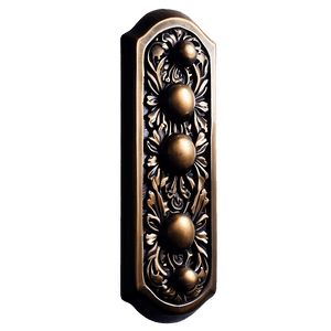 Solid Bronze Knocker PNG uuo89 PNG with transparent background