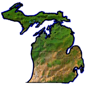 Solid Michigan Framework Png Tqu17 PNG Image