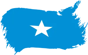 Somalia Flag Map PNG Image