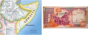 Somalia Mapand Currency PNG Image