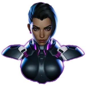 Sombra Overwatch Character Png 73 PNG Image