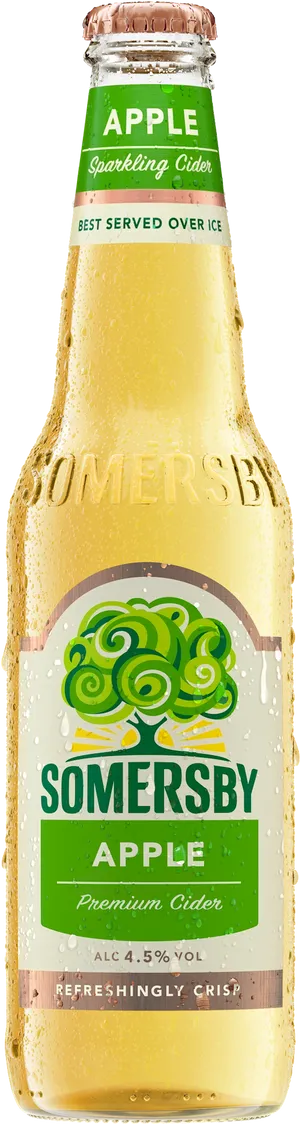 Somersby Apple Cider Bottle PNG Image