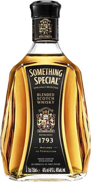 Something Special Scotch Whisky Bottle PNG Image