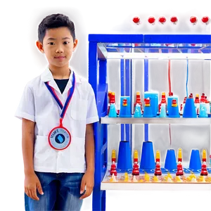 Son At Science Fair Png 4 PNG Image