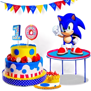 Sonic Birthday Party Set Up Png 42 PNG Image