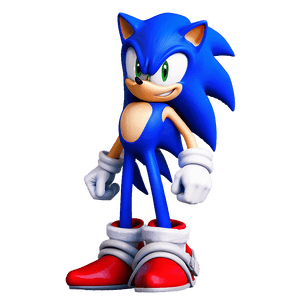 Sonic Classic Game Cover PNG hsu PNG image with transparent background
