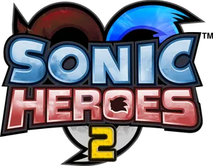 Sonic Heroes2 Logo PNG Image