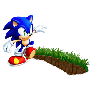 Sonic in Green Hill Zone PNG 20 PNG image with transparent background
