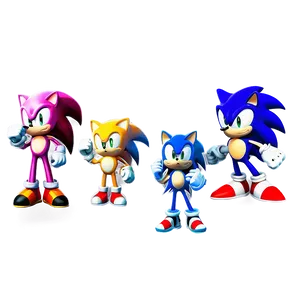 Sonic Team Characters Png Wey57 PNG Image