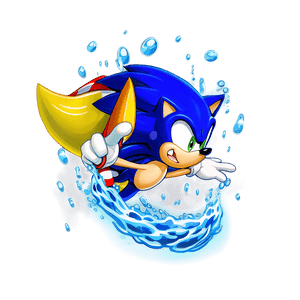 Sonic Underwater Scene PNG 04292024 PNG image with transparent background