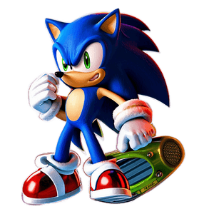 Sonic Winter Outfit PNG 04292024 PNG image with transparent background