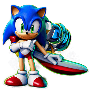Sonic Winter Outfit PNG xky PNG image with transparent background