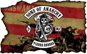 Sonsof Anarchy Banner PNG Image