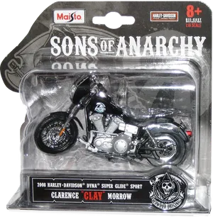 Sonsof Anarchy Clay Morrow Harley Davidson Model PNG Image