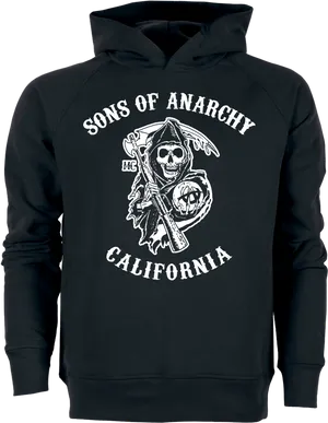 Sonsof Anarchy Hoodie Design PNG Image