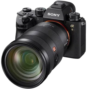 Sony Alpha A9 Mirrorless Camera PNG Image