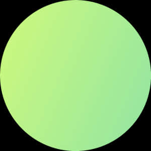 Soothing Green Circle Graphic PNG image with transparent background