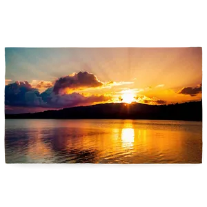 Soothing Radiant Sunset Png Nsv PNG Image