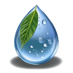 Soothing Water Drops Nature Png Oxx90 PNG Image