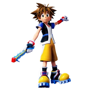 Sora Action Pose Png Ugv PNG Image