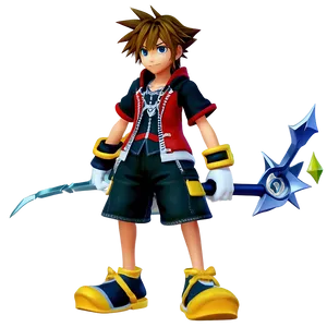 Sora Kingdom Hearts 3 Png 06252024 PNG Image