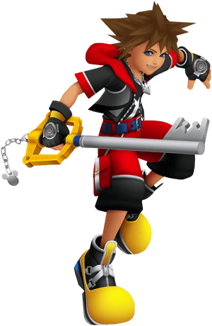 Sora Kingdom Hearts Dream Drop Distance Clipart , Png - Kingdom Hearts Ddd Sora, Transparent Png PNG image with transparent background