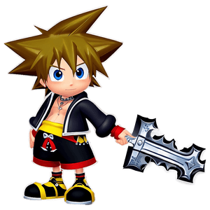 Sora Kingdom Hearts PNG iss PNG image with transparent background