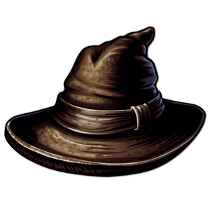 Sorting Hat Illustration PNG rkc42 PNG image with transparent background