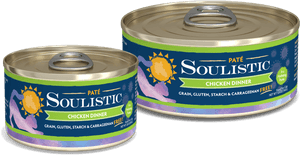 Soulistic Pates Chicken Lg Sm Cans V1r1 - Soulistic Tuna And Salmon, HD Png Download PNG