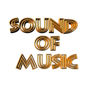 Sound Of Music_3 D Text Graphic PNG Image