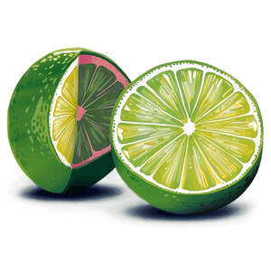 Sour Lime Wedge PNG sxf PNG