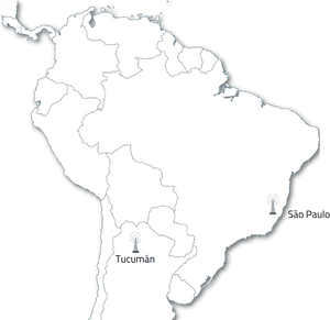South America - Physical South America Map, HD Png Download PNG with transparent background