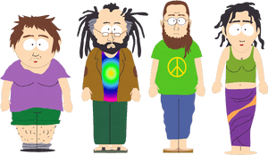 South Park Archives - Hippie Characters South Park, HD Png Download PNG image with transparent background
