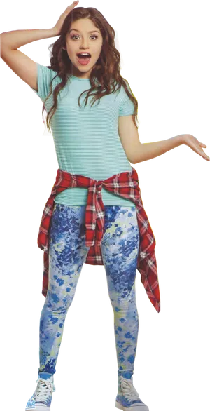 Soy Luna Character Pose PNG Image