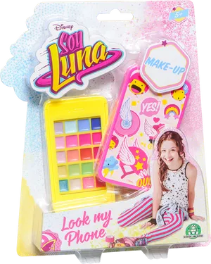 Soy Luna Disney Makeup Set Packaging PNG Image