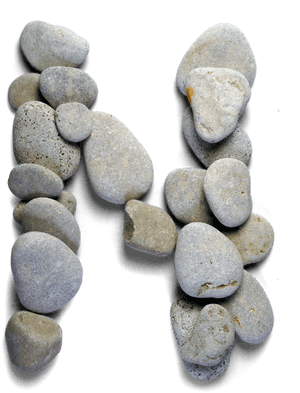 Spa Stone Pebbles Path PNG image with transparent background