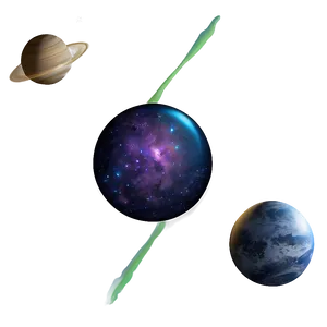 Space And Gravity Artwork Png 45 PNG Image