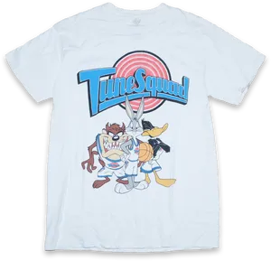 Space Jam Tune Squad T Shirt Design PNG Image