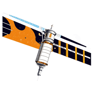 Space Satellite Illustration PNG cwx PNG
