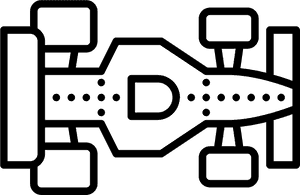 Race Car Top Down Clipart Png All About Clipart - Race Car Top Down Png, Transparent Png PNG image with transparent background