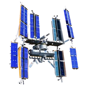 Space Station C PNG Image