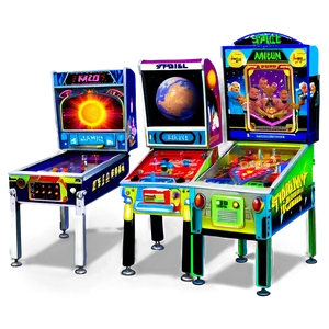 Space Theme Pinball Png Cao71 PNG Image