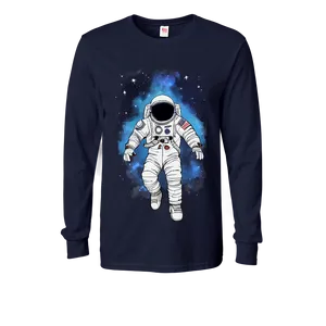 Space-themed Graphic Tee Artwork Png 06272024 PNG Image