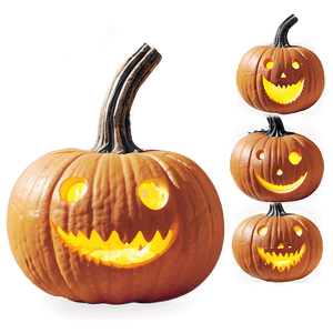 Space-Themed Pumpkin Carving PNG rgl PNG with transparent background