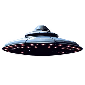 Spacecraft Flying Saucer Vector Png 06202024 PNG Image