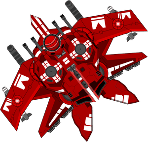 Spaceship Clipart Red - Red Spaceship Clipart, HD Png Download PNG image with transparent background