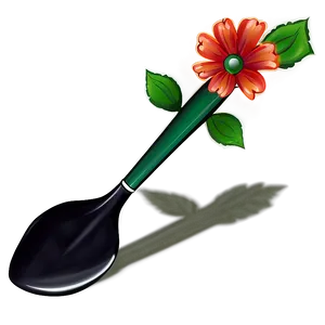 Spade With Flowers Png 44 PNG Image