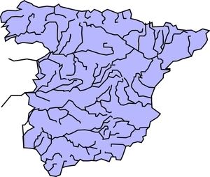 Spain Administrative Divisions Map PNG Image